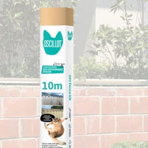 10 metre Oscillot cat fence kit